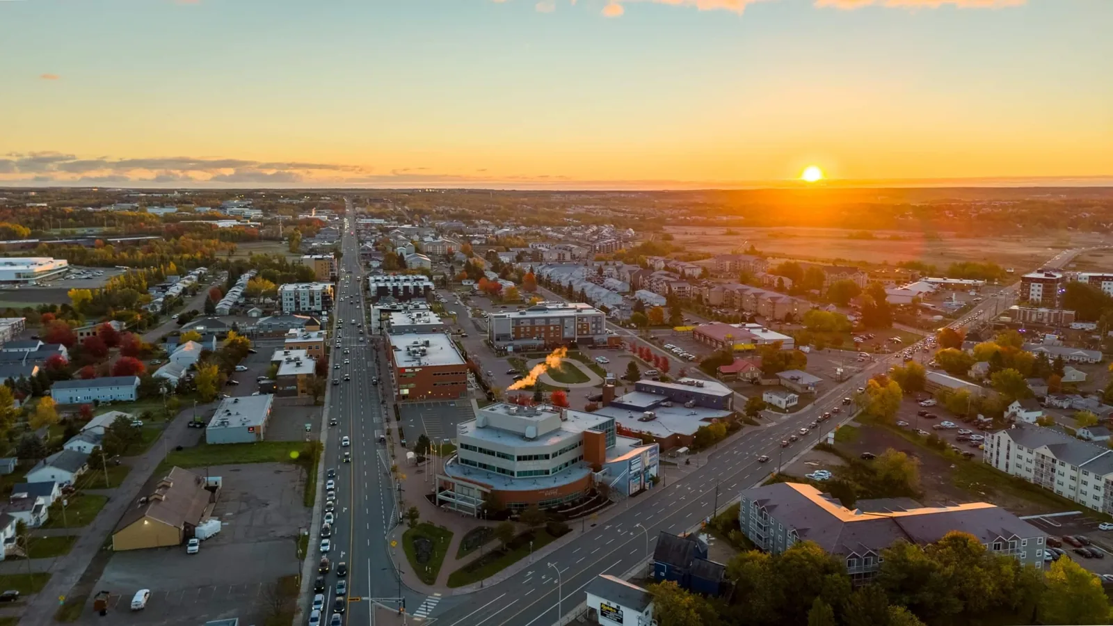 Sunrise over Dieppe, New Brunswick